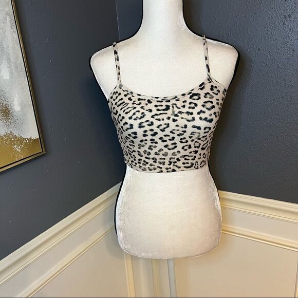 Leopard Print Women's Bra Top - Picture 2 of 6